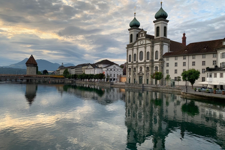 Luzern: Stadtrundfahrt im e-Tuk-Tuk90-minütige Stadttour