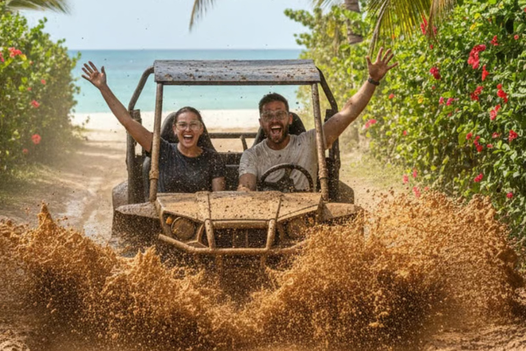 Supreme ATV & Buggy Excursion in Punta Cana Taina Cave Beach