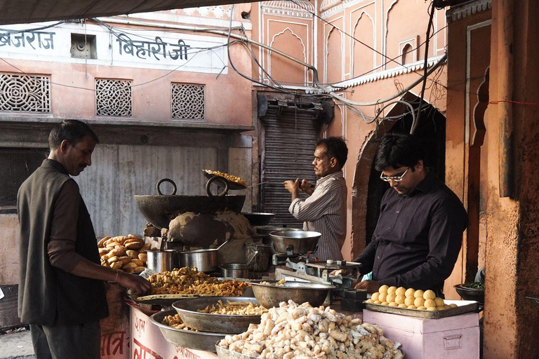 Jaipur: Matresa i JaipurMatresa i grupp med guide