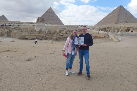 Voyage privé tout compris Pyramides Sphinx, chameau, déjeuner VIP