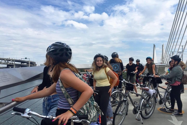 Bike Portland: bruggen, buurten, poëzie en rozenBike Portland: bruggen, donuts, parken en rozen