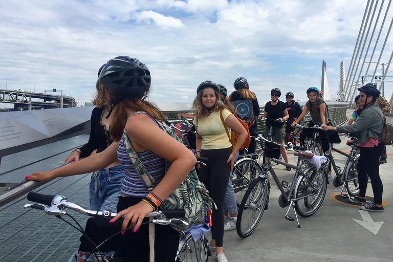 Bike Portland: Bridges, Neighborhoods, Poetry, and Roses Bike Portland: Bridges, Doughnuts, Parks and Roses