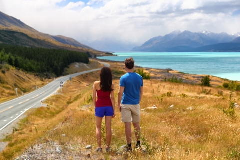 Excursion d'une journée au Mont Cook : De Queenstown à ChristchurchExcursion d'une journée au Mont Cook