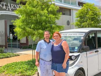 Houston: 2-stündige Brauereifahrt in der Innenstadt mit dem Elektrocart Houston: 2-stündige Brauereifahrt in der Innenstadt mit dem Elektrocart