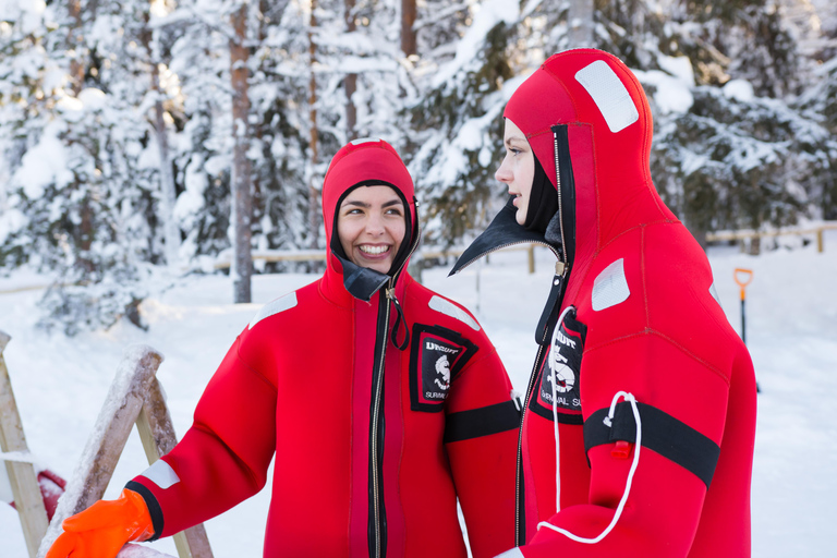 Rovaniemi: Arctic Ice Floating Experience