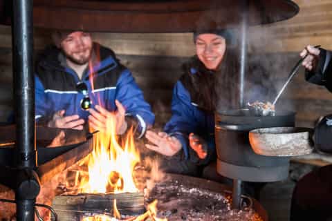 Rovaniemi: 5-Hour Snowmobile and Ice Fishing Adventure