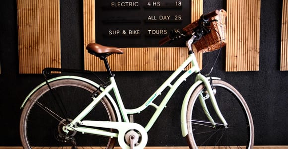 Alicante: Ganztägige Fahrradvermietung in der Stadt.