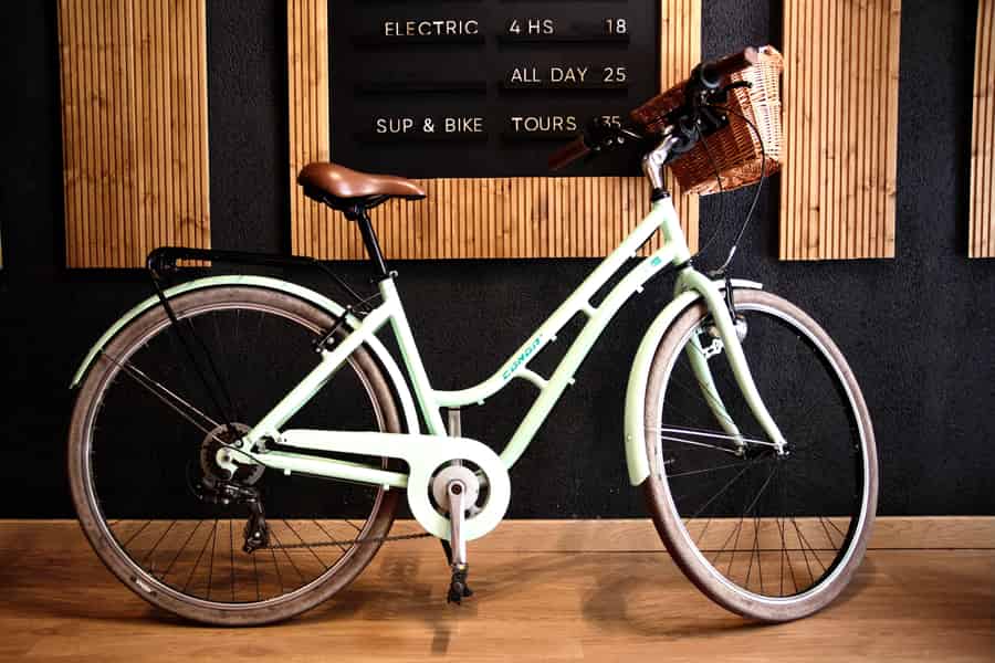 Fietsverhuur voor de hele dag.