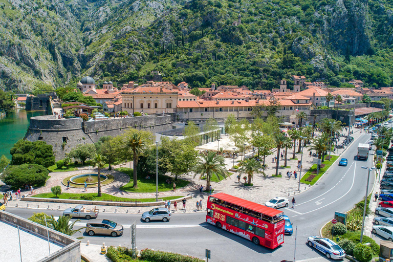Kotor: tour turístico en autobús con paradas libres y tour a pieKotor: autobús turístico con paradas libres y recorrido a pie