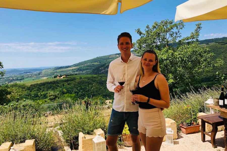 Verona: Weingut-Tour mit Weinverkostung