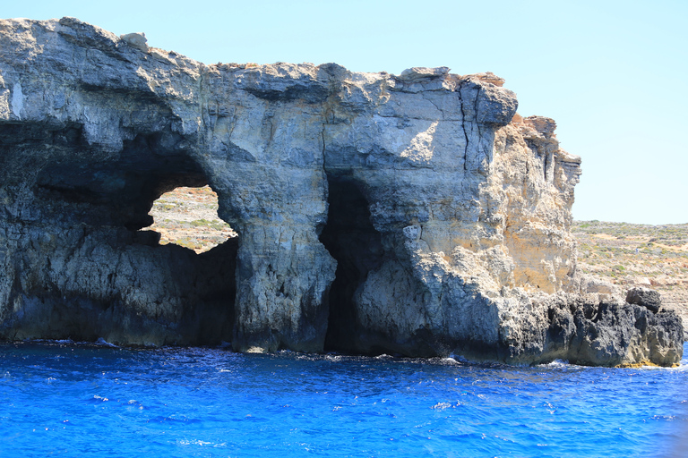 Malta - en resa Gozo, ön Comino och Blå lagunen + havsgrottor