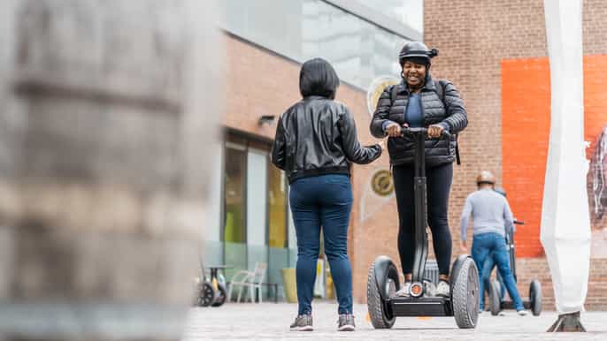 toronto balade en segway de 30 min au distillery district