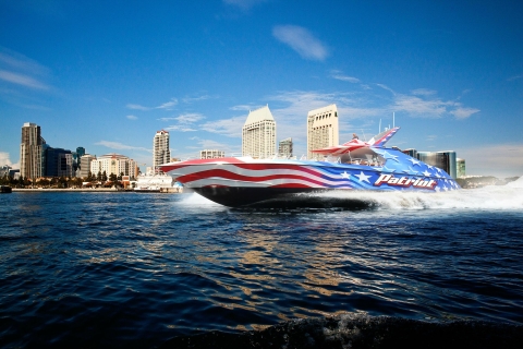 San Diego: przejażdżka łodzią odrzutową Patriot