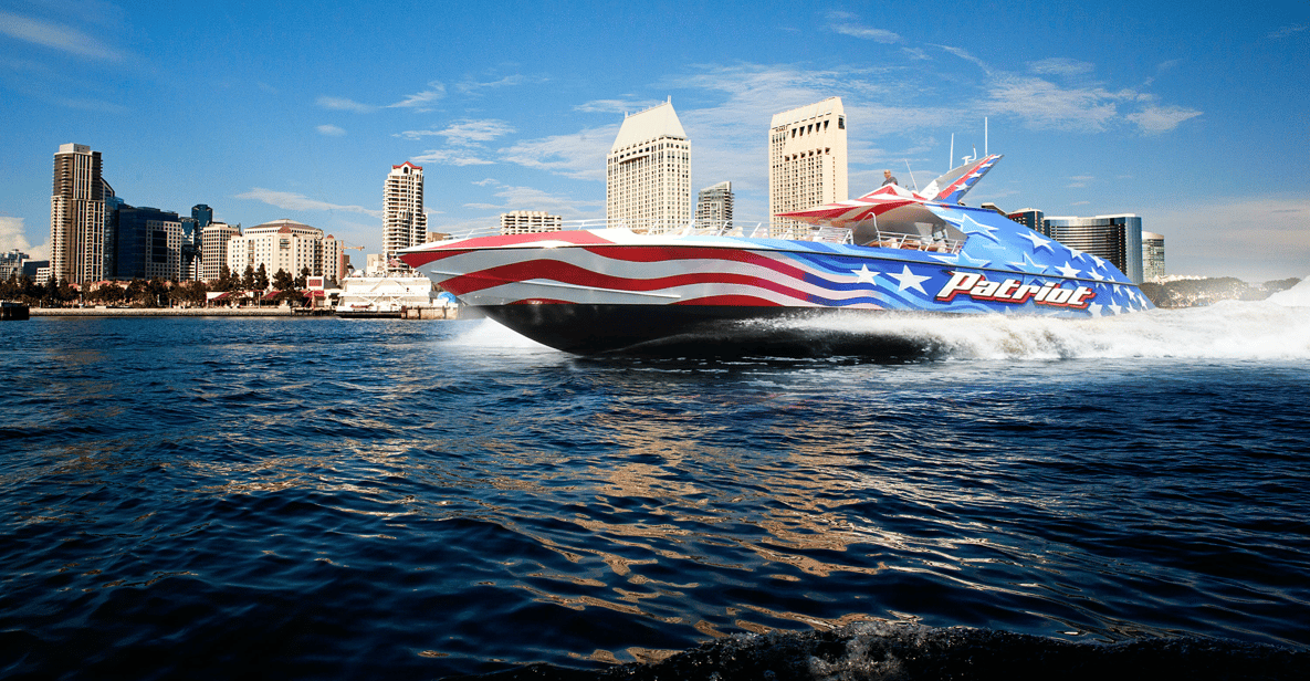 San Diego: Patriot Jet Boat Thrill Ride