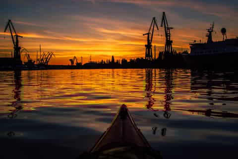 Gdansk: Evening Kayak Tour