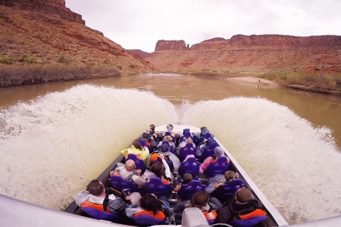 Moab: Excursión de 1 hora en lancha rápida por el río Colorado