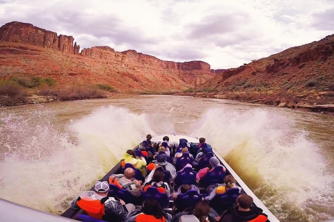Moab: Excursión de 1 hora en lancha rápida por el río Colorado