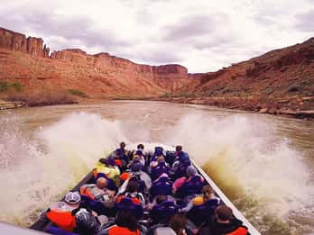 Moab: 1-stündige Colorado River-Schnellboot-Tour Moab: 1-stündige Colorado River-Schnellboot-Tour