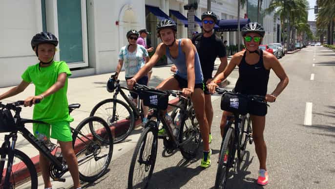 beverly hills e west hollywood tour in bici elettrica delle celebrità