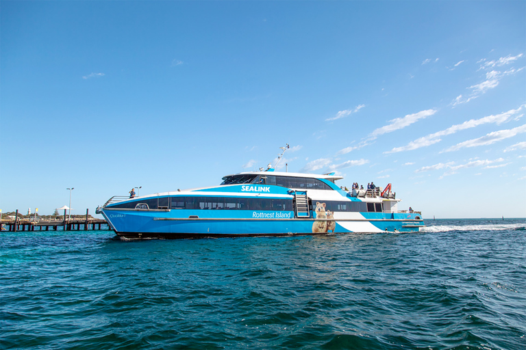 Desde Perth Ferry SeaLink Rottnest y alquiler de bicicletasSeaLink Bike &amp; Ferry de Perth a Rottnest sin servicio de recogida