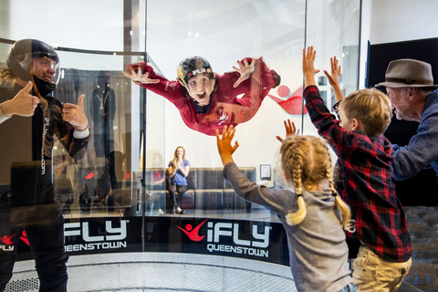 Queenstown: Ticket for 4 Indoor Skydiving Flights