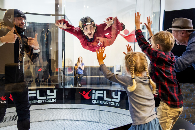 Queenstown: ticket voor 4 indoor skydivingvluchten