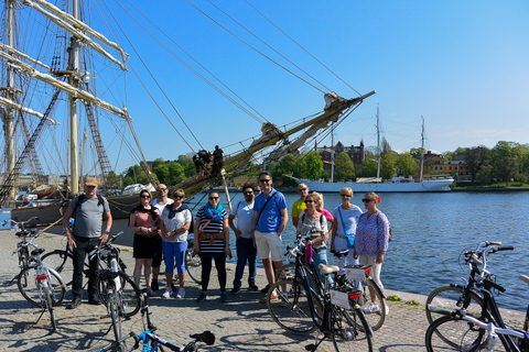 Estocolmo: Tour guiado en bicicletaTour en neerlandés