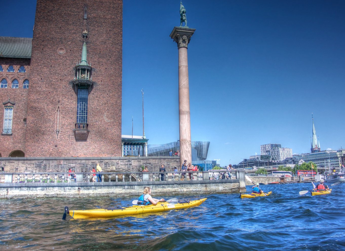 Stockholm: Guidet kajakbytur og valgfri midsommermåltid