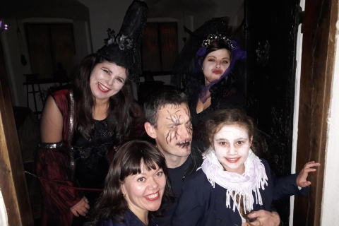 Desde Brasov: fiesta de Halloween en el castillo de Bran