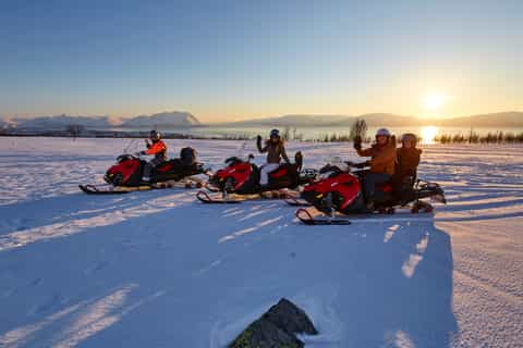 Tromso: Snowmobile Safari in the Beautiful Lyngen Alps
