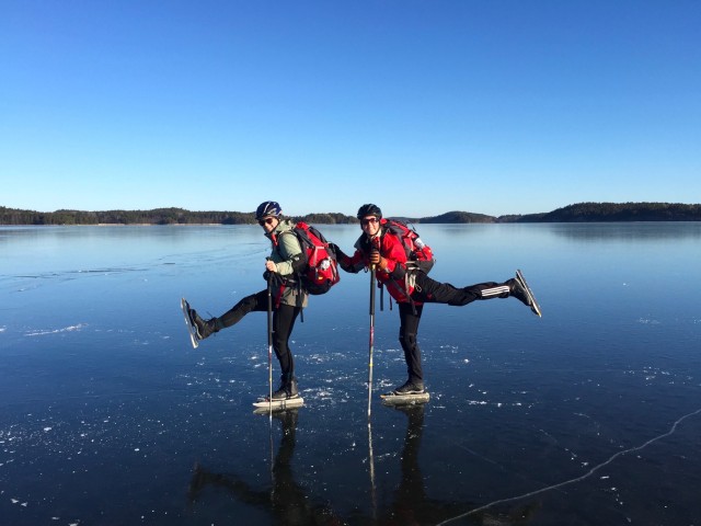 Visit Stockholm Skating on Natural Ice Introductory Tour in Stockholm