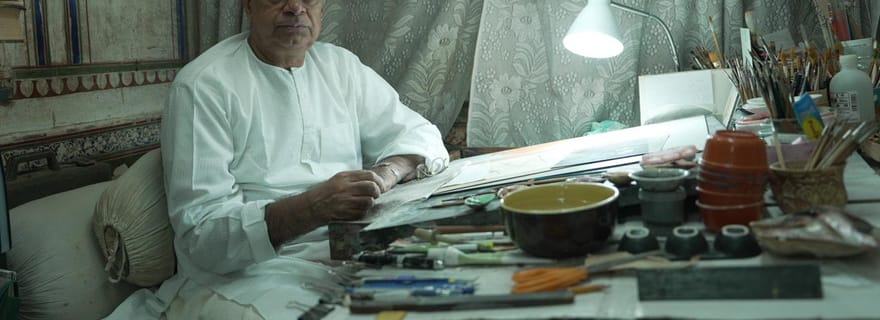 Bikaner : expérience de peinture botanique miniature