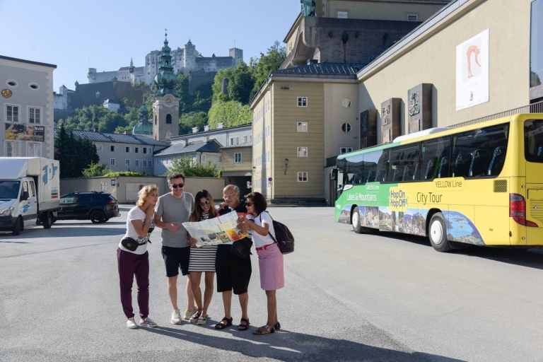 Salzburgo: Tour de la ciudad con paradas libresBillete de 24 horas