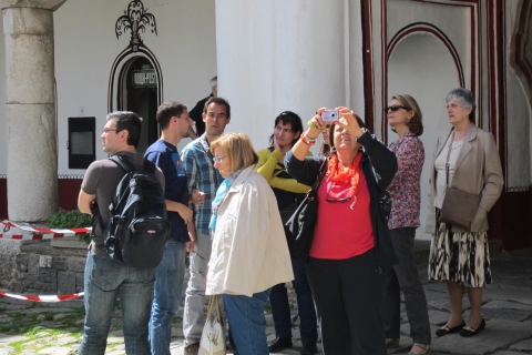 Desde Sofía: tour de 1 día del monasterio de Rila y BoyanaTour de 1 día del monasterio de Rila y Boyana con audioguía