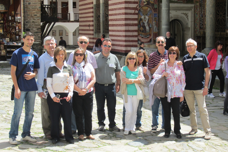 Desde Sofía: tour de 1 día del monasterio de Rila y BoyanaTour de 1 día del monasterio de Rila y Boyana con audioguía