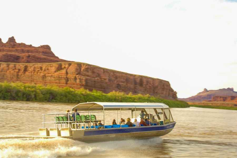 Moab: 1-stündige Express-Jetboot-Tour auf dem Colorado River. Foto: GetYourGuide