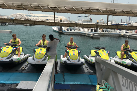 Dubai: Burj Al Arab Jet Ski Rental with Ice Cream and Photos