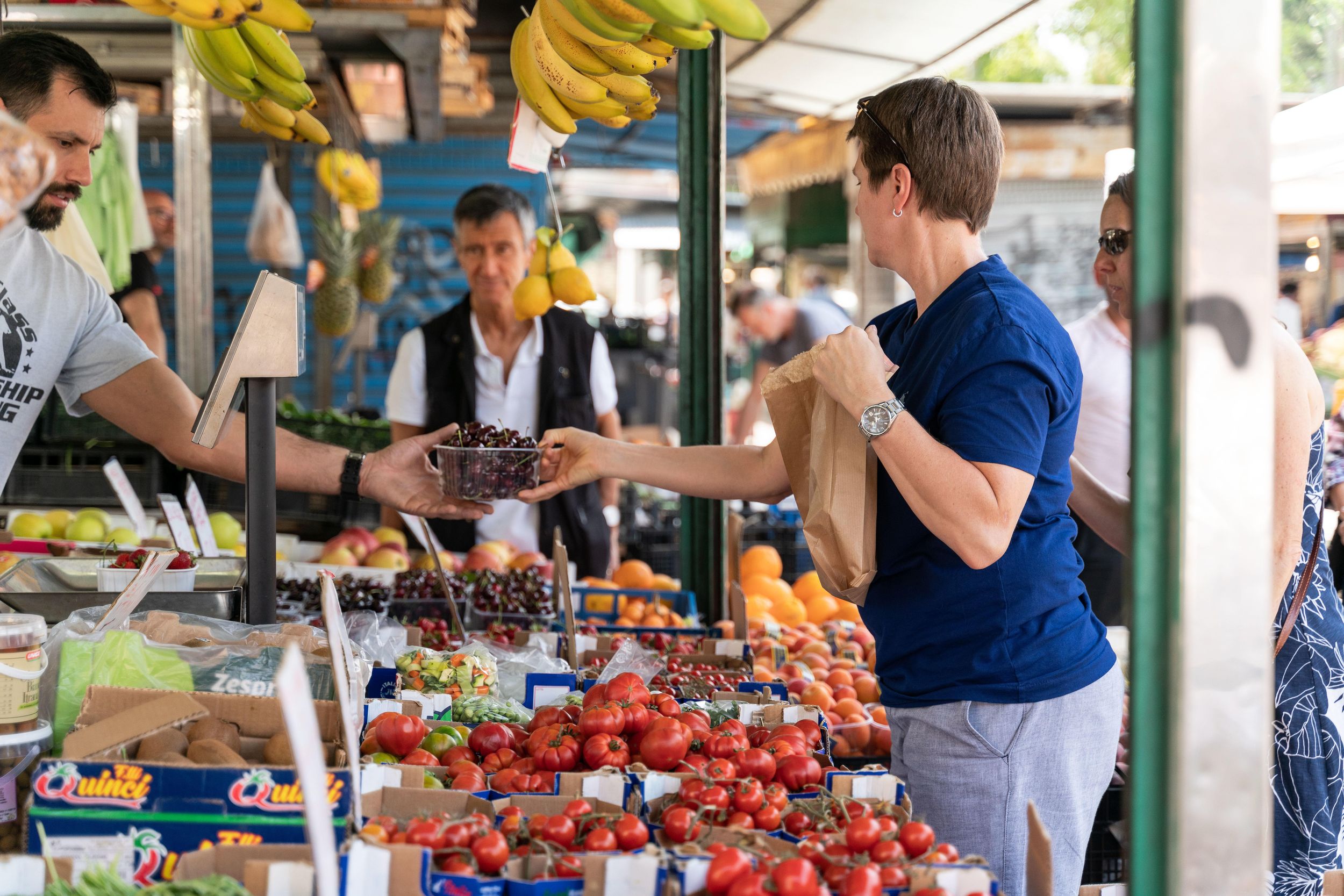 Rimini: Markt und privater Kochkurs bei einem Einheimischen