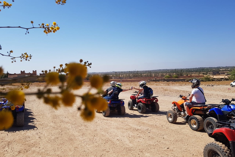 Marrakech: tour in quad a Lalla Takerkoust