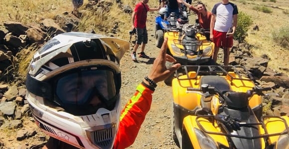 De : Marrakech : L&#39;expérience du lac Lalla Takerkoust en quad