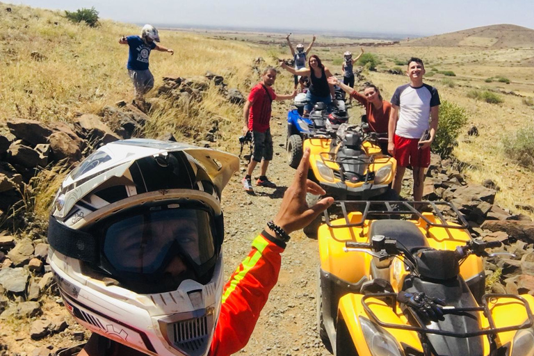 Marrakech: tour in quad a Lalla Takerkoust