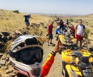 Da: Marrakech: Esperienza in quad al lago Lalla Takerkoust