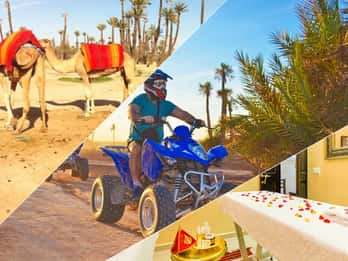 Marrakesch: Tagestour mit Kamelreiten, Quad und Spa Marrakesch: Tagestour mit Kamelreiten, Quad und Spa