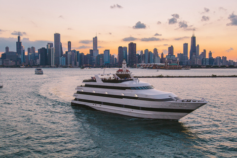 Chicago: Lake Michigan Gourmet Brunch/Lunch/Dinner Cruise 3-Course Gourmet Dinner Cruise