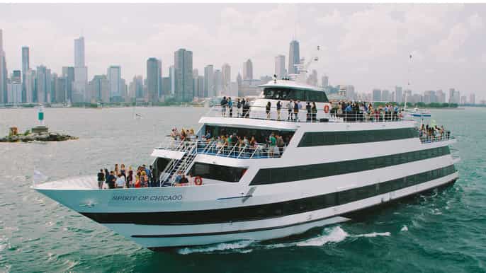 chicago lake michigan buffet brunch lunch or dinner cruise