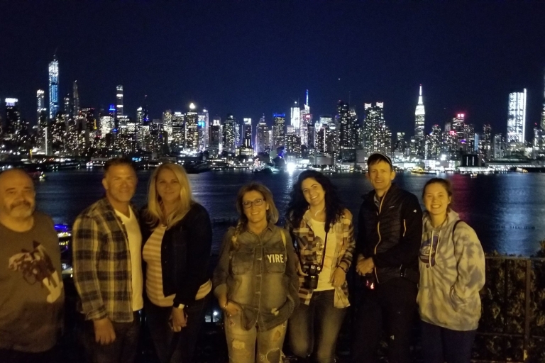 New York City: Skyline at Night Tour Shared Tour with Pickup from Stewart Hotel