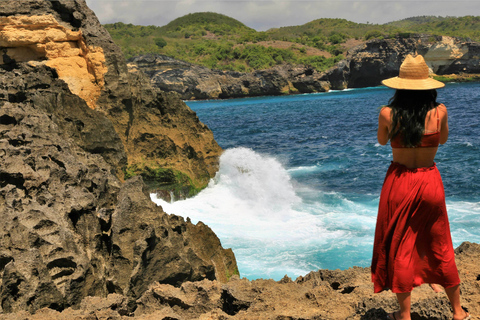 Desde Bali: tour en grupo pequeño de Nusa Penida occidental y snorkelTour privado con traslados al hotel