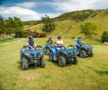 Nelson: Guided Quad Biking Tour Through Forest and Farmland