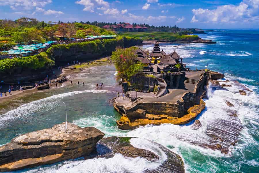Bali: Tanah Lot Tempel Halbtagestour bei Sonnenuntergang. Foto: GetYourGuide Bali: Tanah Lot Tempel Halbtagestour bei Sonnenuntergang. Foto: GetYourGuide
