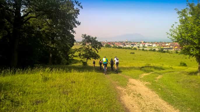 brașov giro in bici e giro in grotta